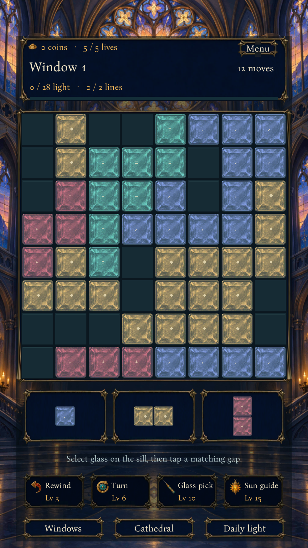 Lumen Blocks: Crosslight gameplay screenshot 1